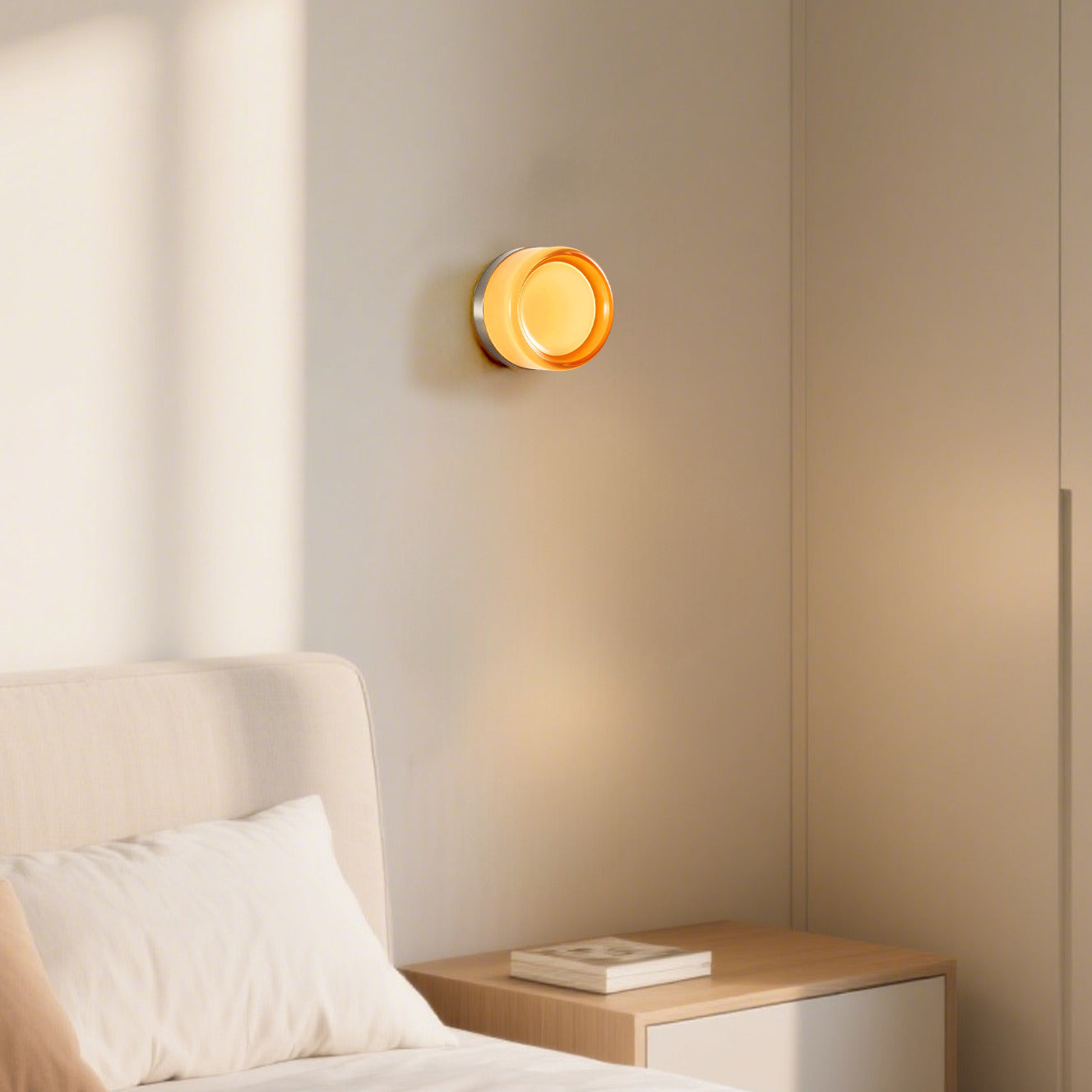 Lampada moderna Dimple per parete