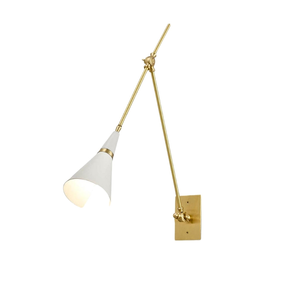 Lampada da parete direzionale - Lampada da lavoro per corridoio nera opaca