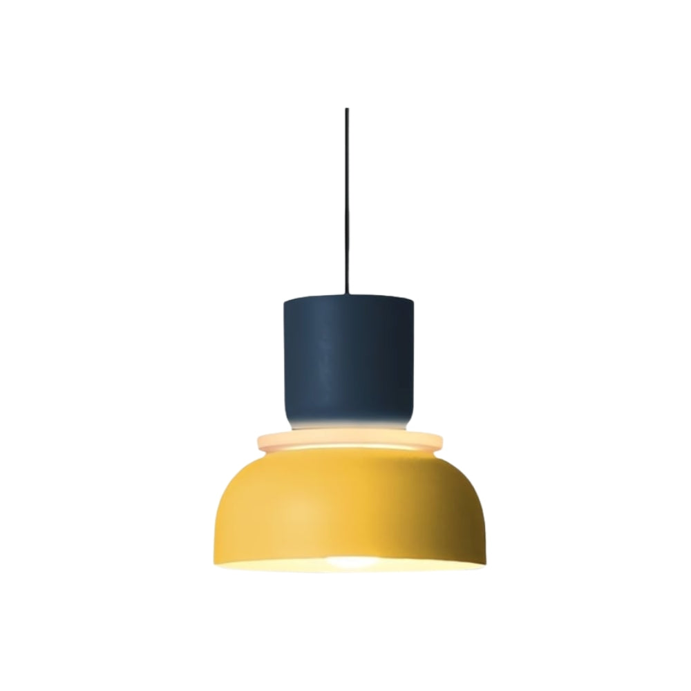 Lampada a sospensione geometrica nordica in metallo - multicolore