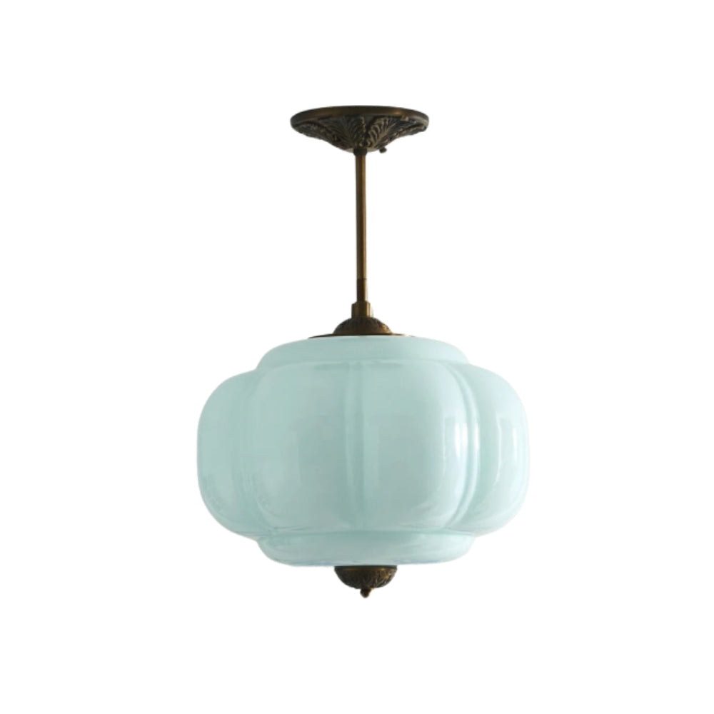 Lampada da soffitto in vetro vintage – Elegante illuminazione semi-incassata
