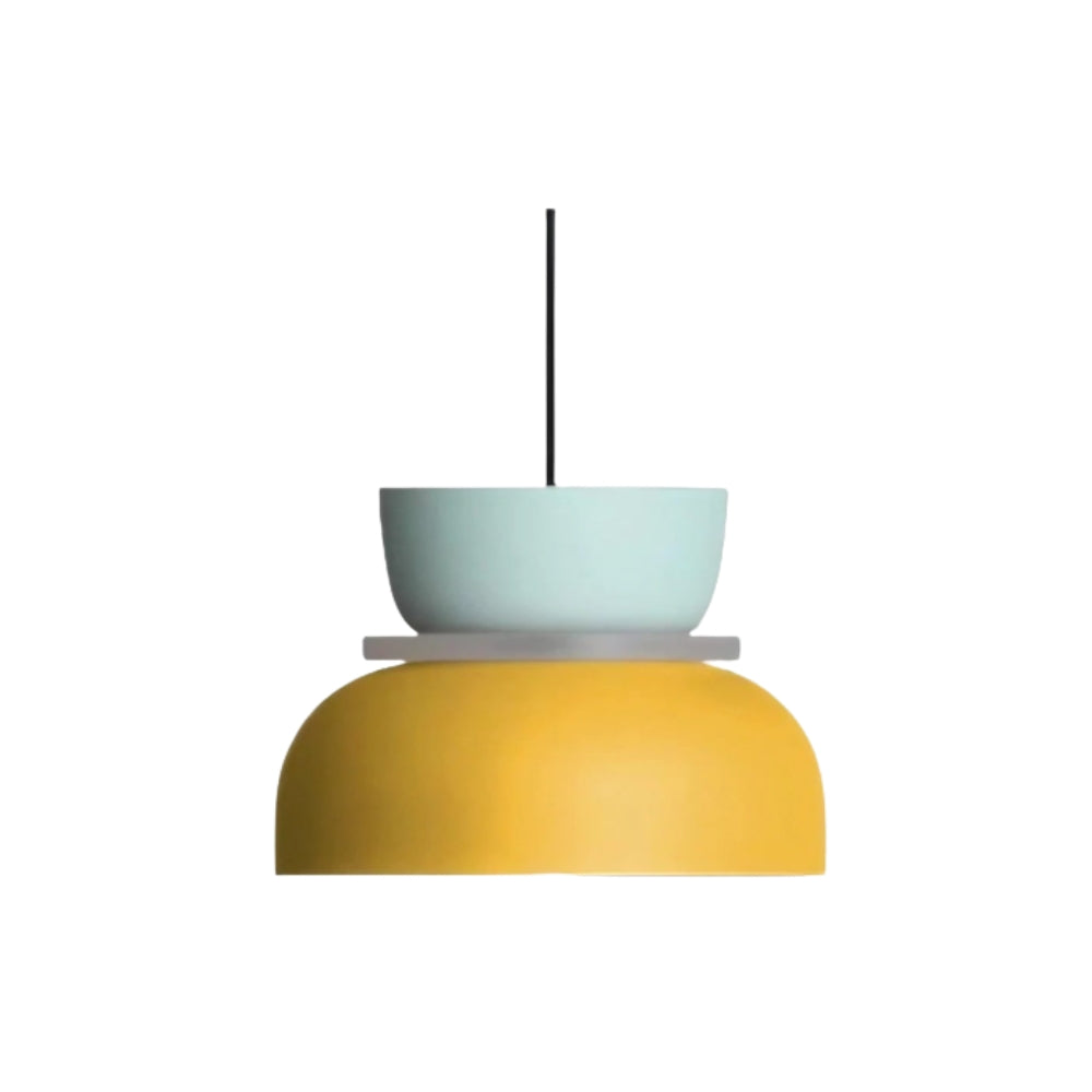 Lampada a sospensione geometrica nordica in metallo - multicolore