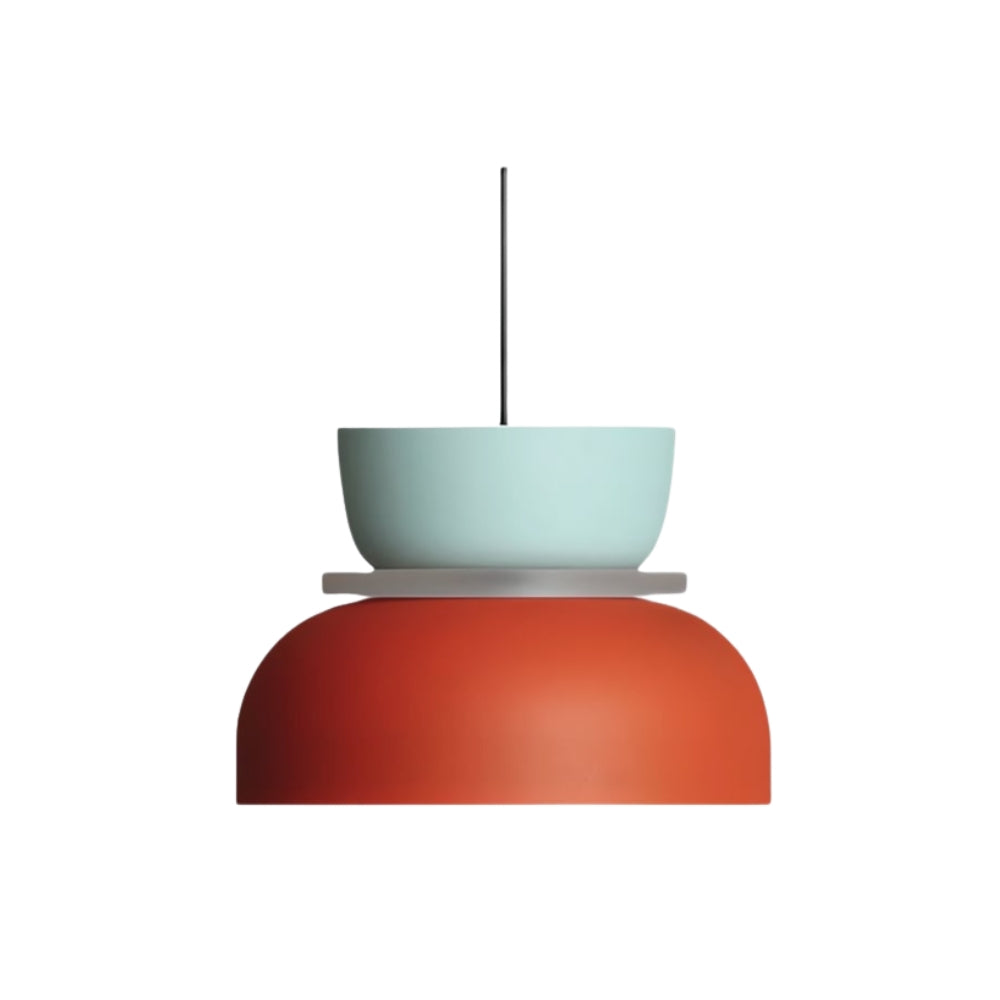 Lampada a sospensione geometrica nordica in metallo - multicolore