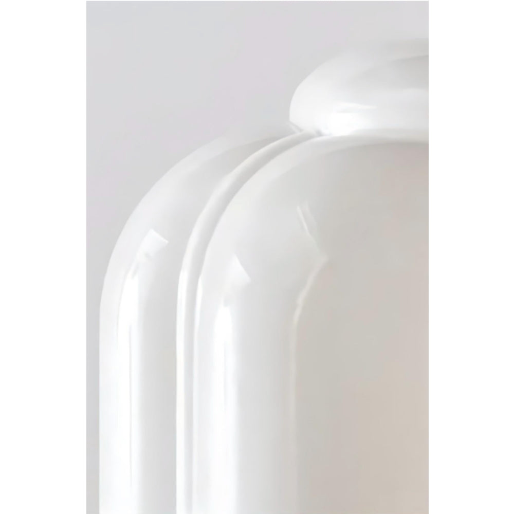 Lampada da soffitto in vetro vintage – Elegante illuminazione semi-incassata