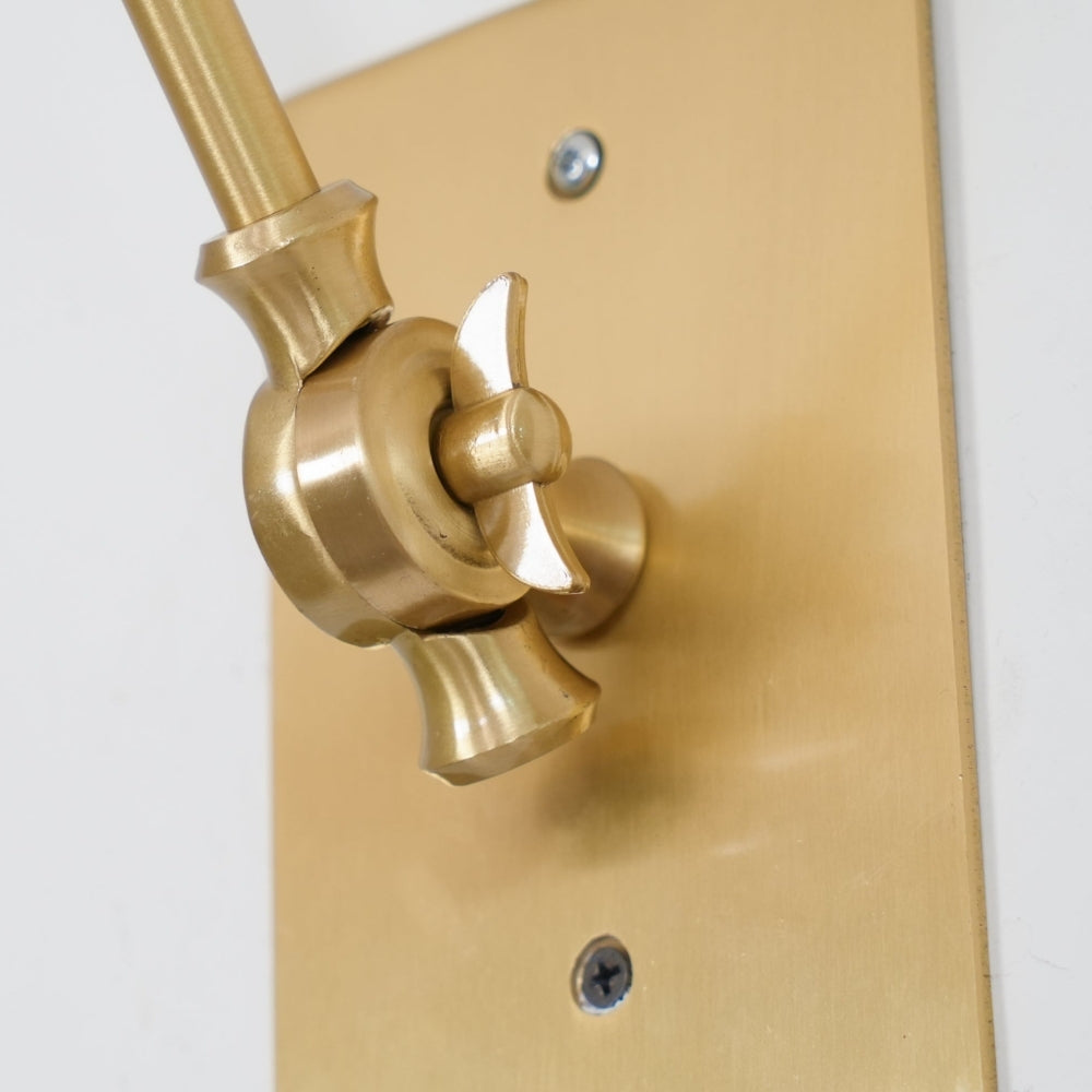 Lampada da parete direzionale - Lampada da lavoro per corridoio nera opaca