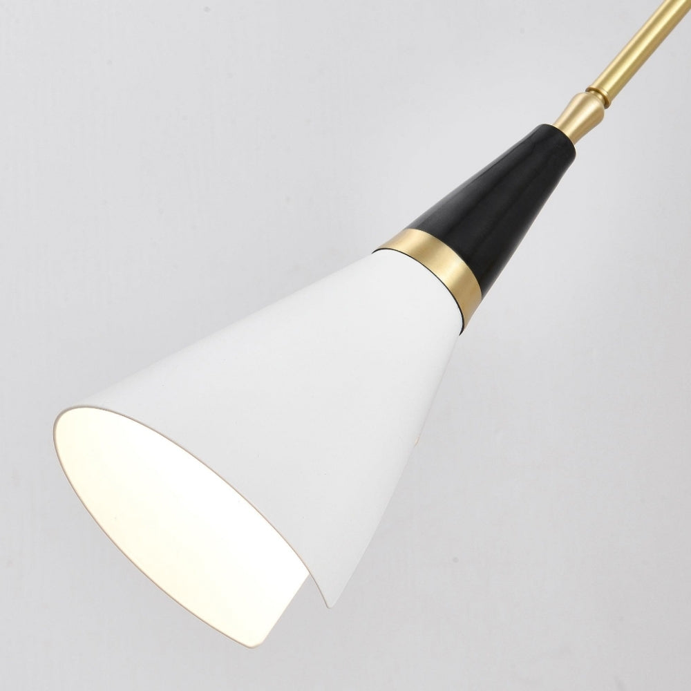 Lampada da parete direzionale - Lampada da lavoro per corridoio nera opaca