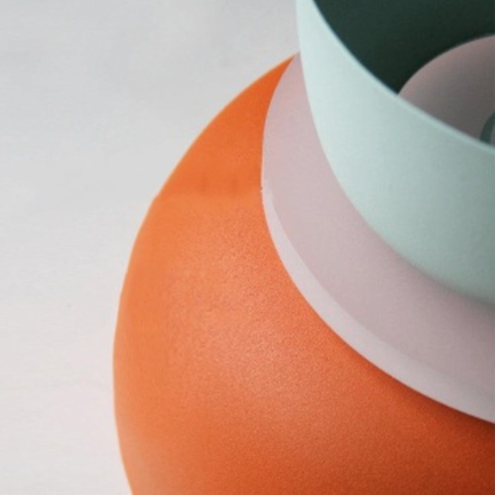 Lampada a sospensione geometrica nordica in metallo - multicolore