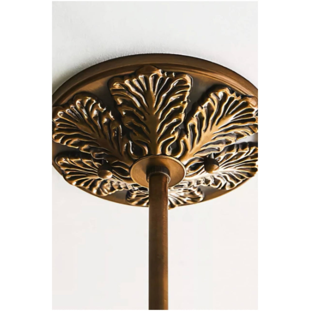 Lampada da soffitto in vetro vintage – Elegante illuminazione semi-incassata